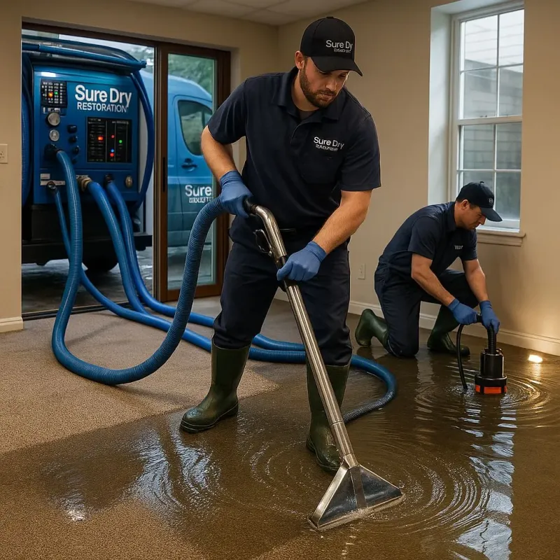 Water Extraction and Removal process in Norco, CA